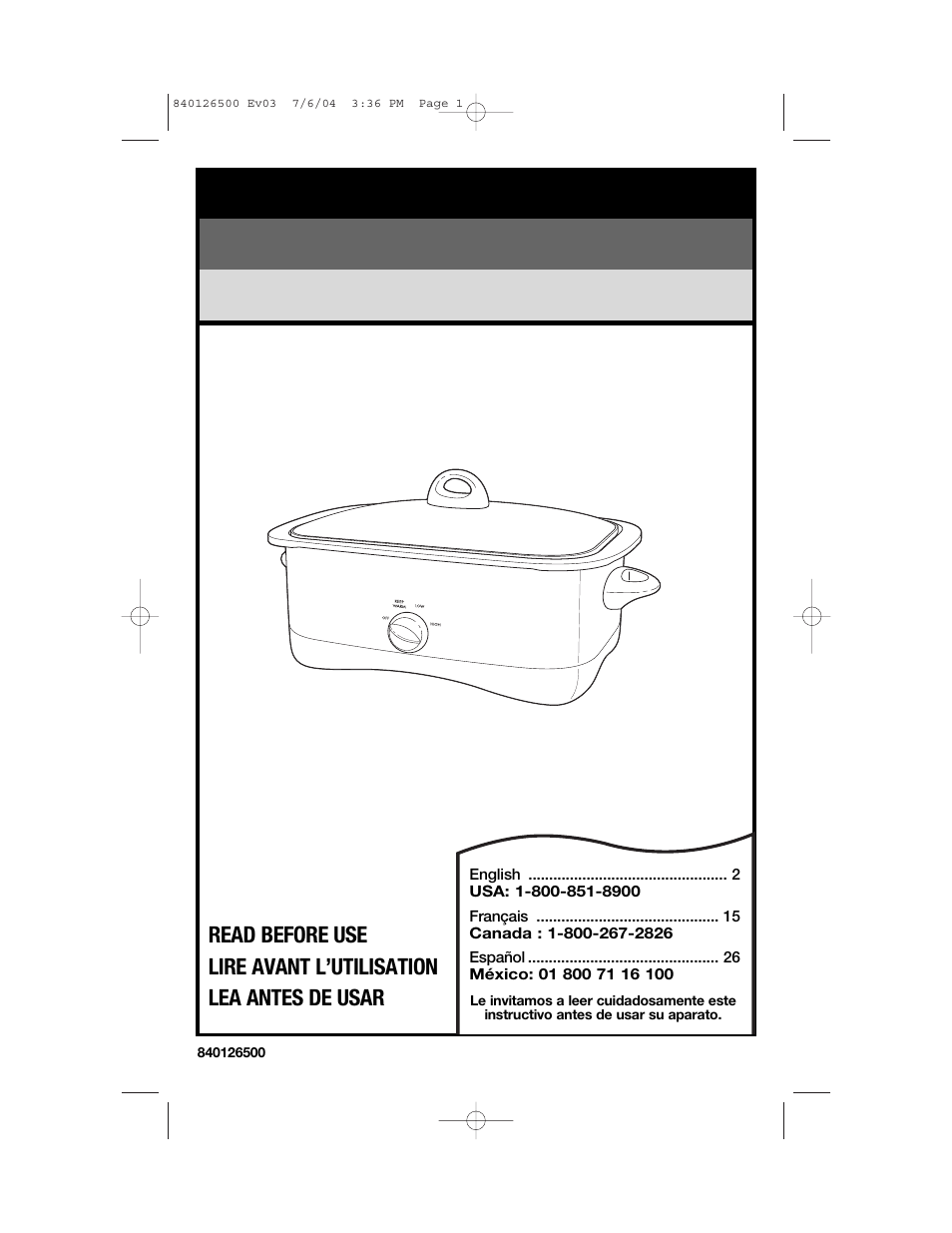 Hamilton Beach 33260 User Manual | 36 pages