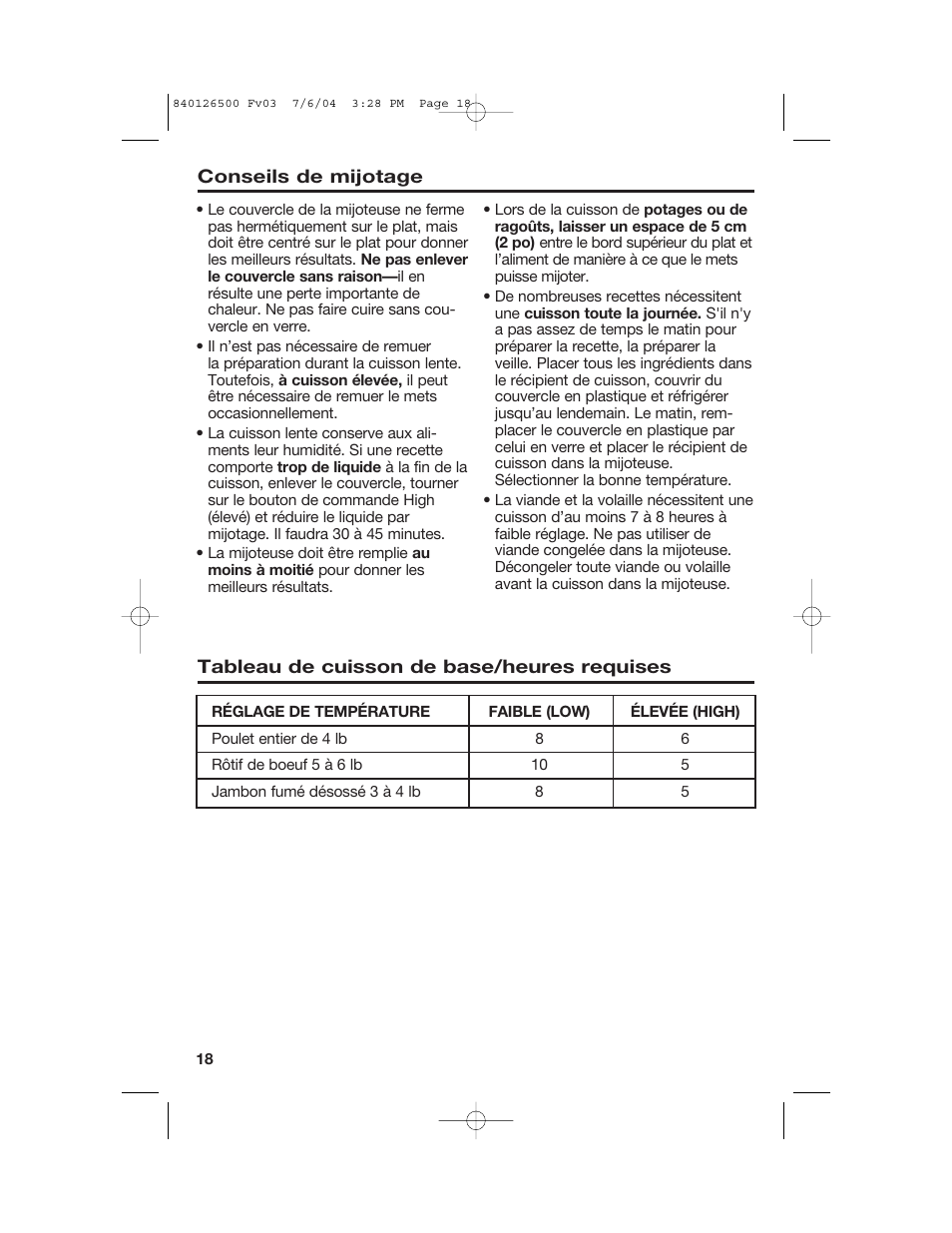 Hamilton Beach 33260 User Manual | Page 18 / 36