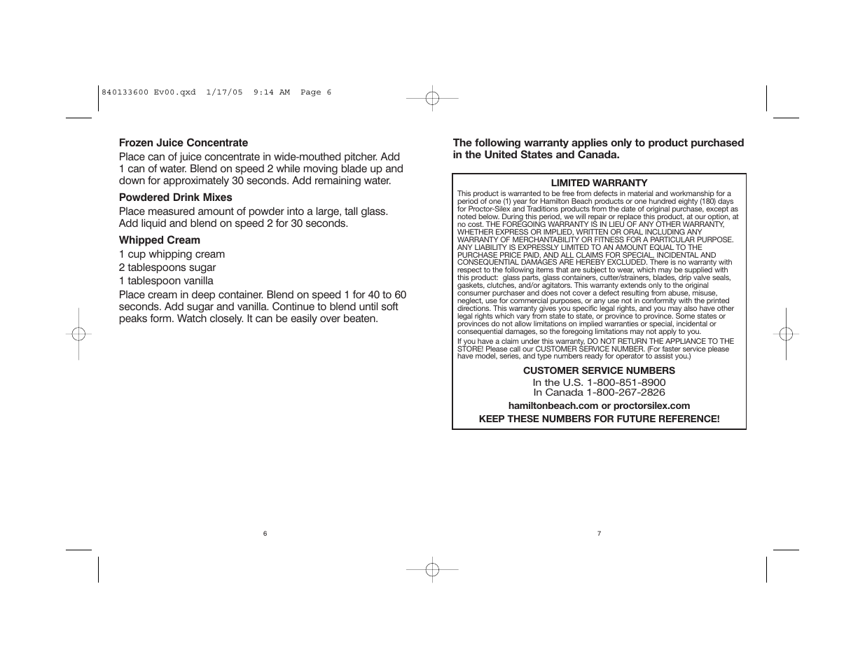 Hamilton Beach 59725 User Manual | Page 4 / 14