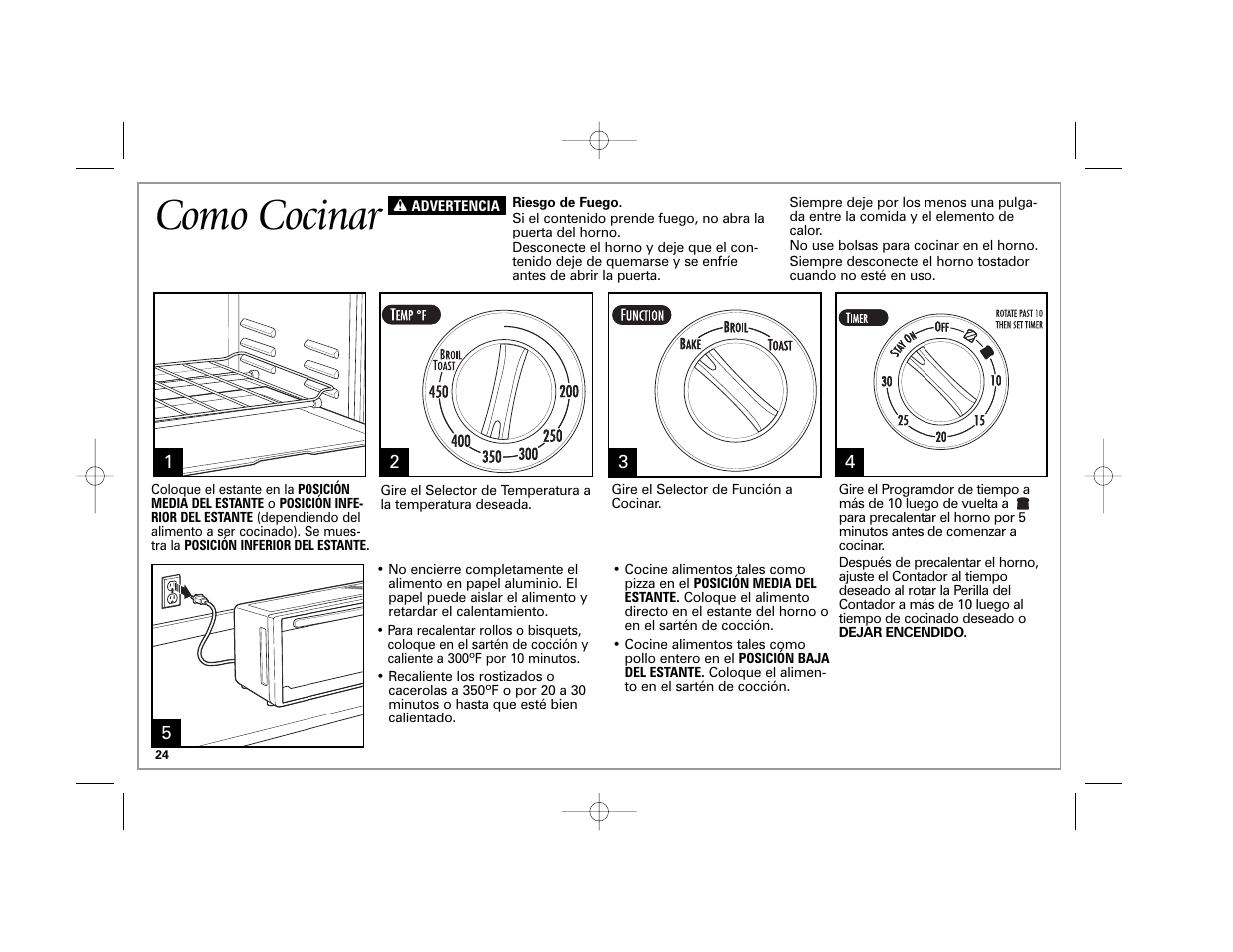 Como cocinar | Hamilton Beach 31507 User Manual | Page 24 / 32