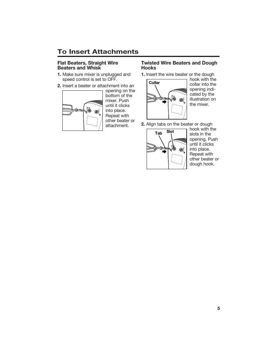 Hamilton Beach 840106200 User Manual | Page 5 / 10