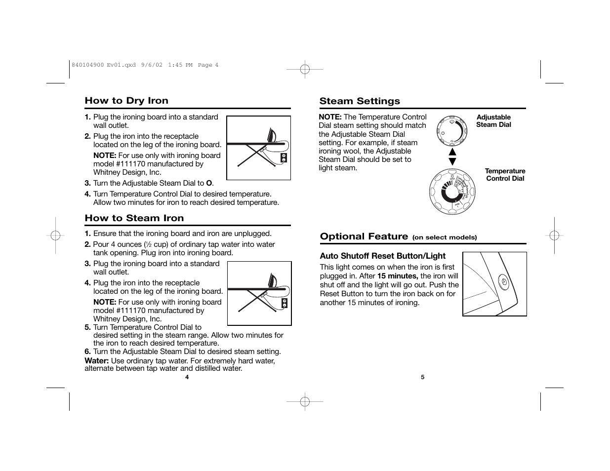 Hamilton Beach 840104900 User Manual | Page 3 / 9