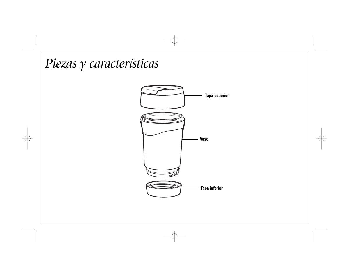 Piezas y características | Hamilton Beach Stay or Go 50239 User Manual | Page 13 / 20