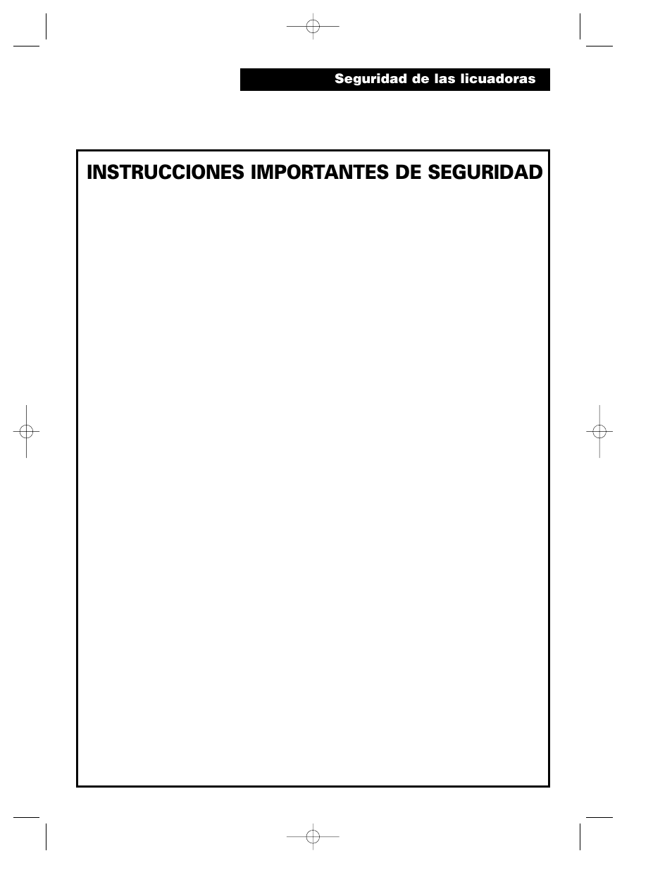 Instrucciones importantes de seguridad, Guarde estas instrucciones, Advertencia | Hamilton Beach Summit Series User Manual | Page 29 / 152