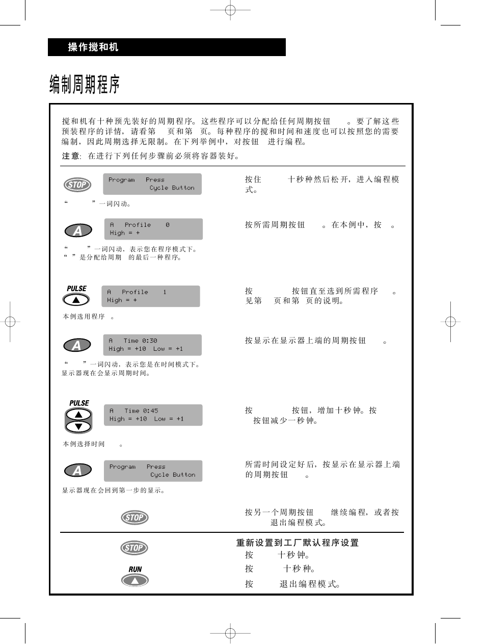 X l m | Hamilton Beach Summit Series User Manual | Page 70 / 152