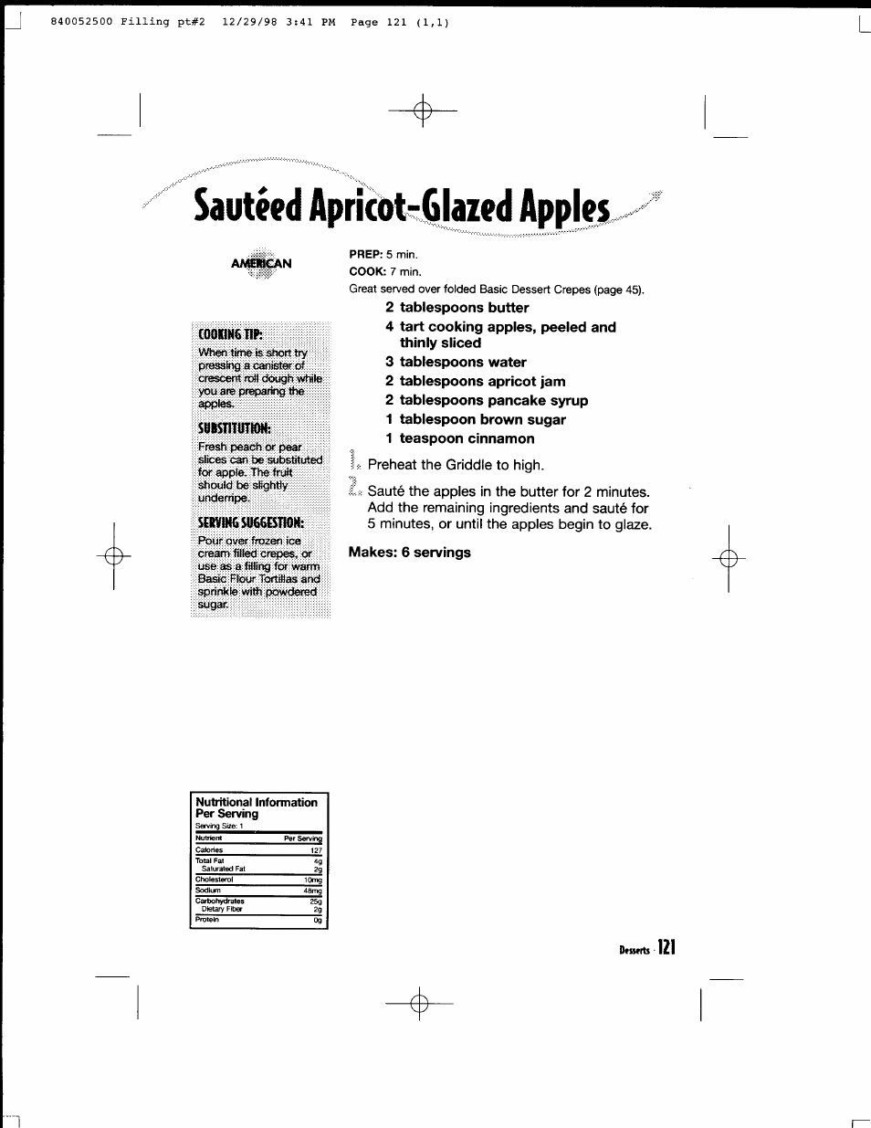 Hamilton Beach MealMaker Express 80200 User Manual | Page 121 / 123