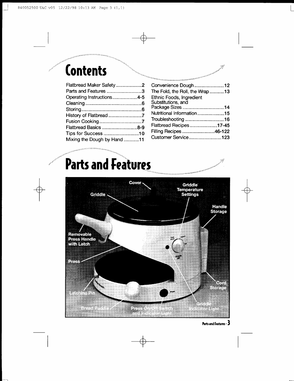 Hamilton Beach MealMaker Express 80200 User Manual | Page 3 / 123