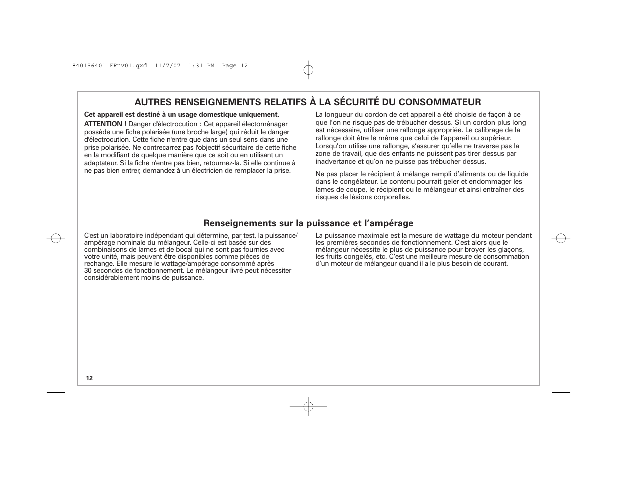Hamilton Beach Wave Station Plus User Manual | Page 12 / 32