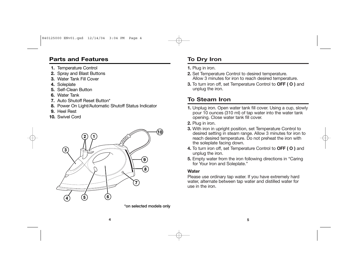 Hamilton Beach 14885C User Manual | Page 3 / 22
