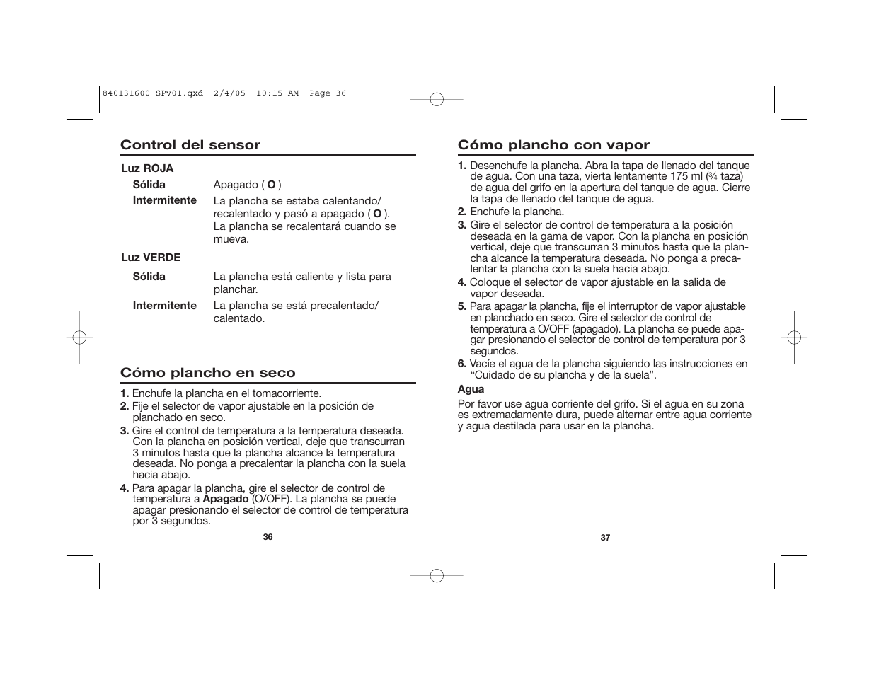Hamilton Beach 840131600 User Manual | Page 19 / 25