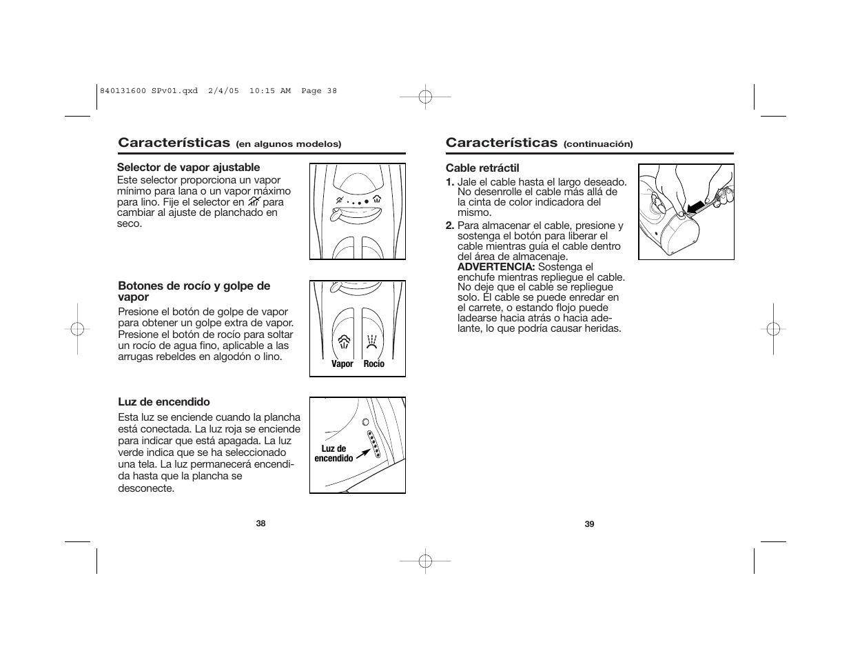 Hamilton Beach 840131600 User Manual | Page 20 / 25