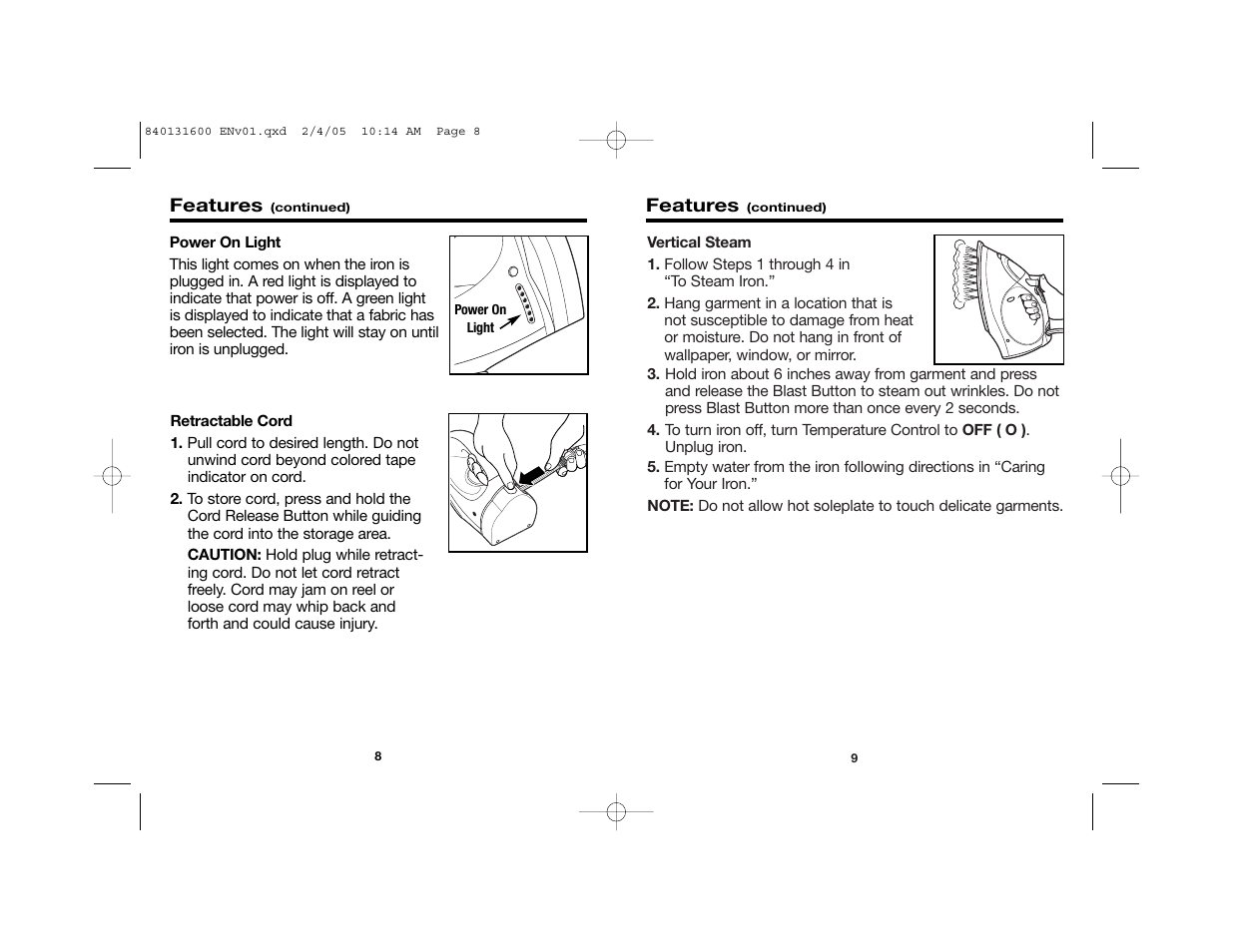 Hamilton Beach 840131600 User Manual | Page 5 / 25