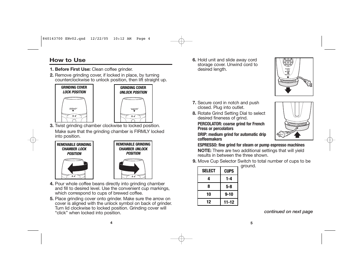 How to use | Hamilton Beach 80365C User Manual | Page 3 / 16