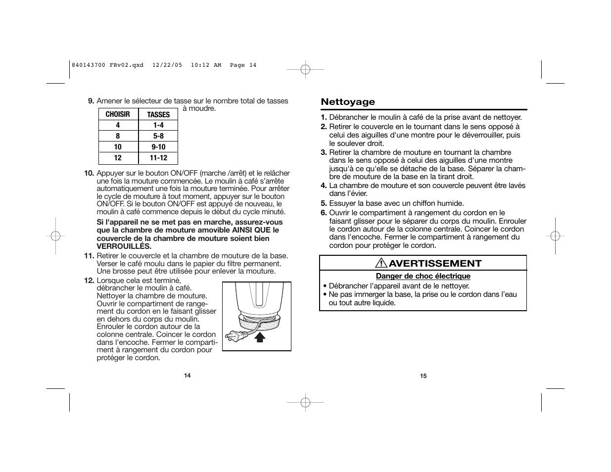 Hamilton Beach 80365C User Manual | Page 9 / 16