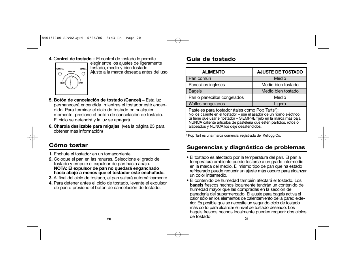 Hamilton Beach Toasters 22988 User Manual | Page 13 / 17