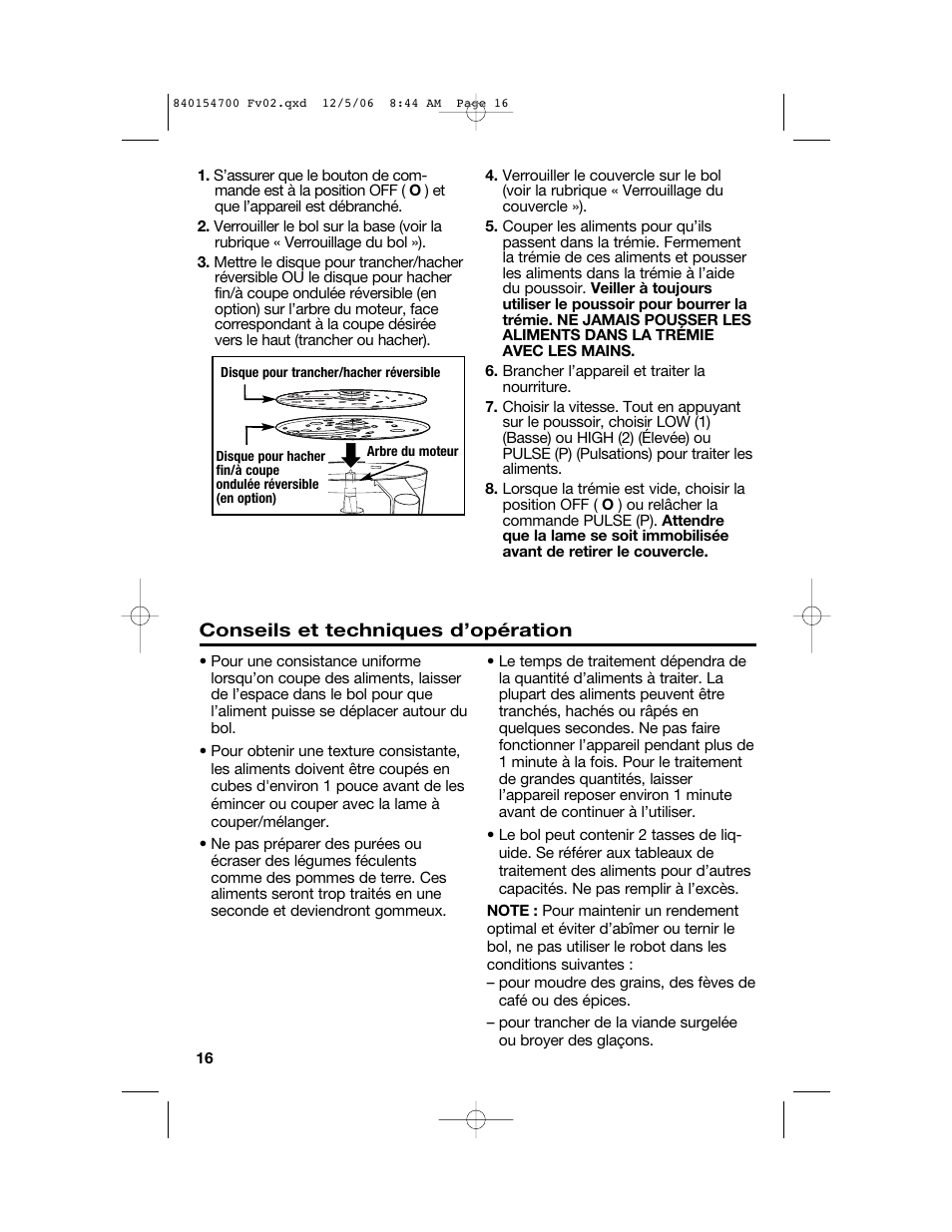 Hamilton Beach 70610C User Manual | Page 16 / 32