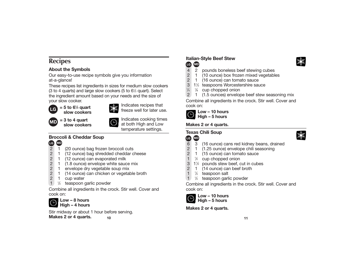 Recipes | Hamilton Beach 840059300 User Manual | Page 6 / 9