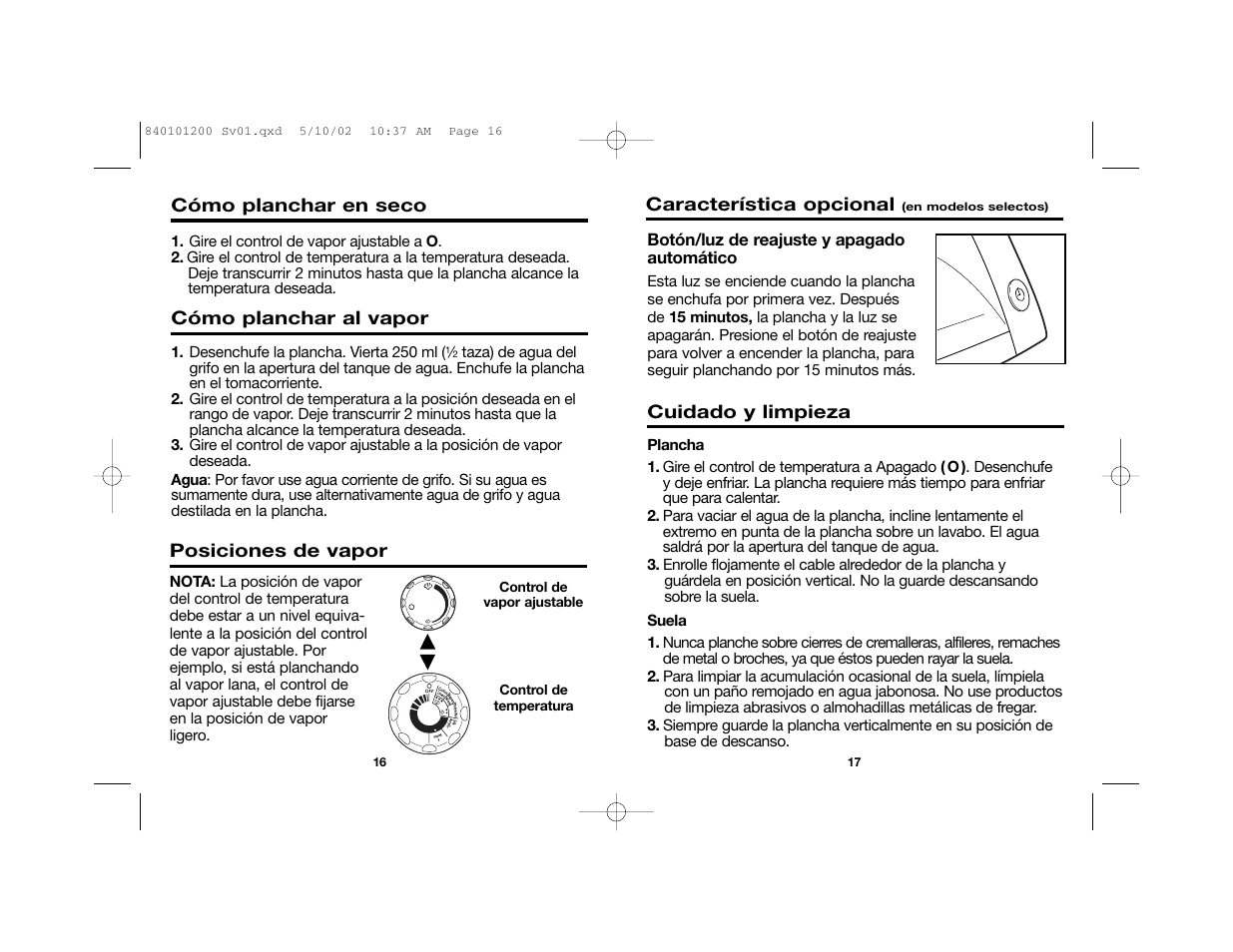 Hamilton Beach 840101200 User Manual | Page 9 / 11