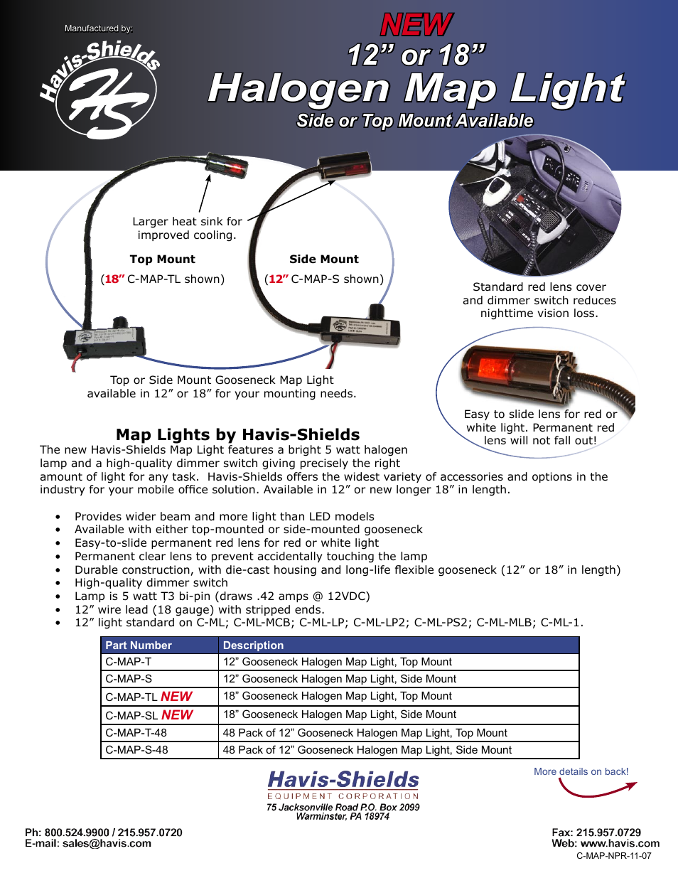 Havis-Shields C-MAP-S-48 User Manual | 2 pages