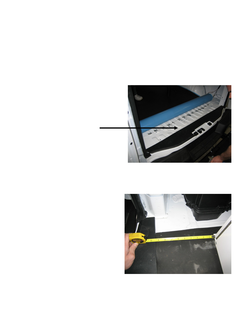 Rear oem trim modifications | Havis-Shields Kwik-Kit KK-120-05 User Manual | Page 3 / 22