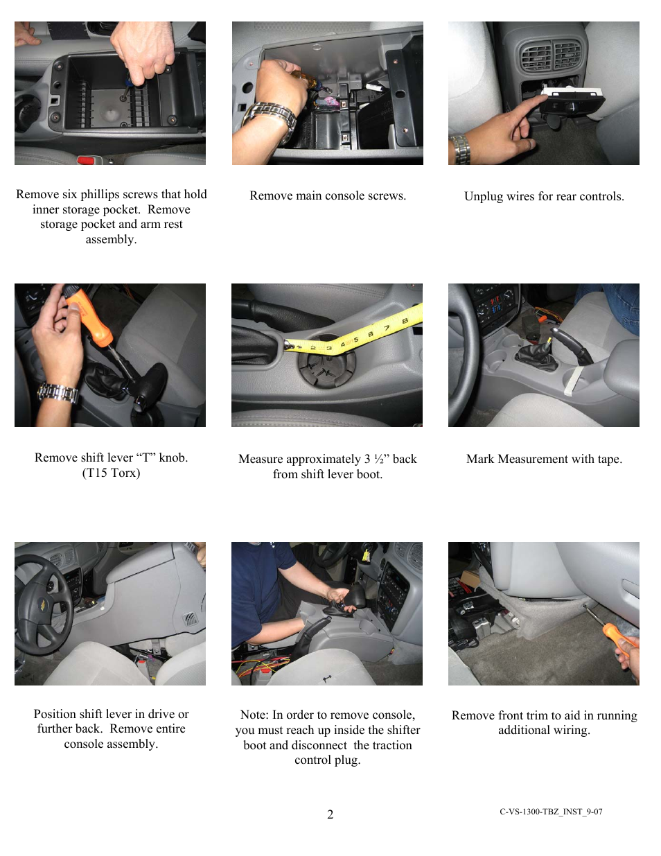 Havis-Shields C-VS-1300-TBZ User Manual | Page 2 / 4
