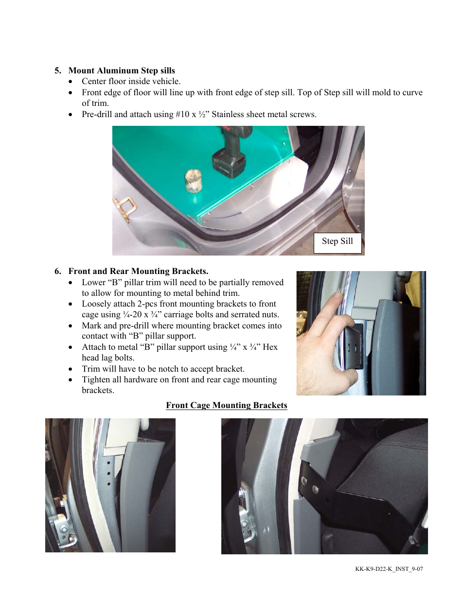 Havis-Shields KK-K9-D22-K User Manual | Page 7 / 11