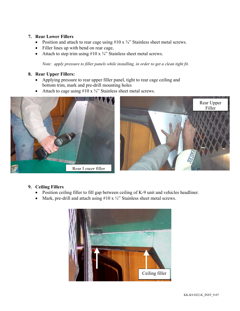 Havis-Shields KK-K9-D22-K User Manual | Page 8 / 11
