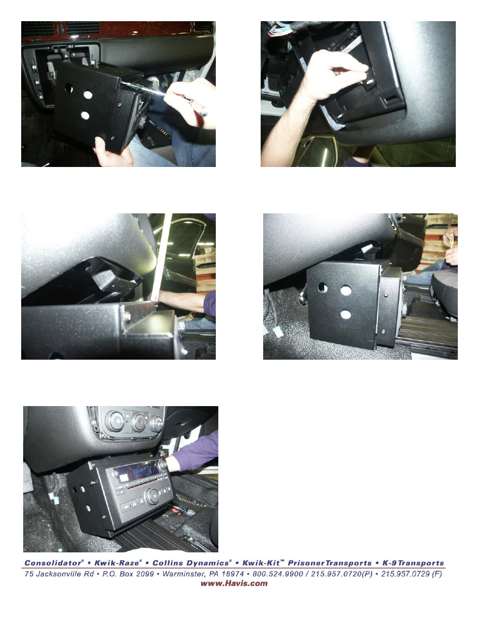 Havis-Shields Radio Relocation Housing S-CM-112-IMP-1 User Manual | Page 3 / 3