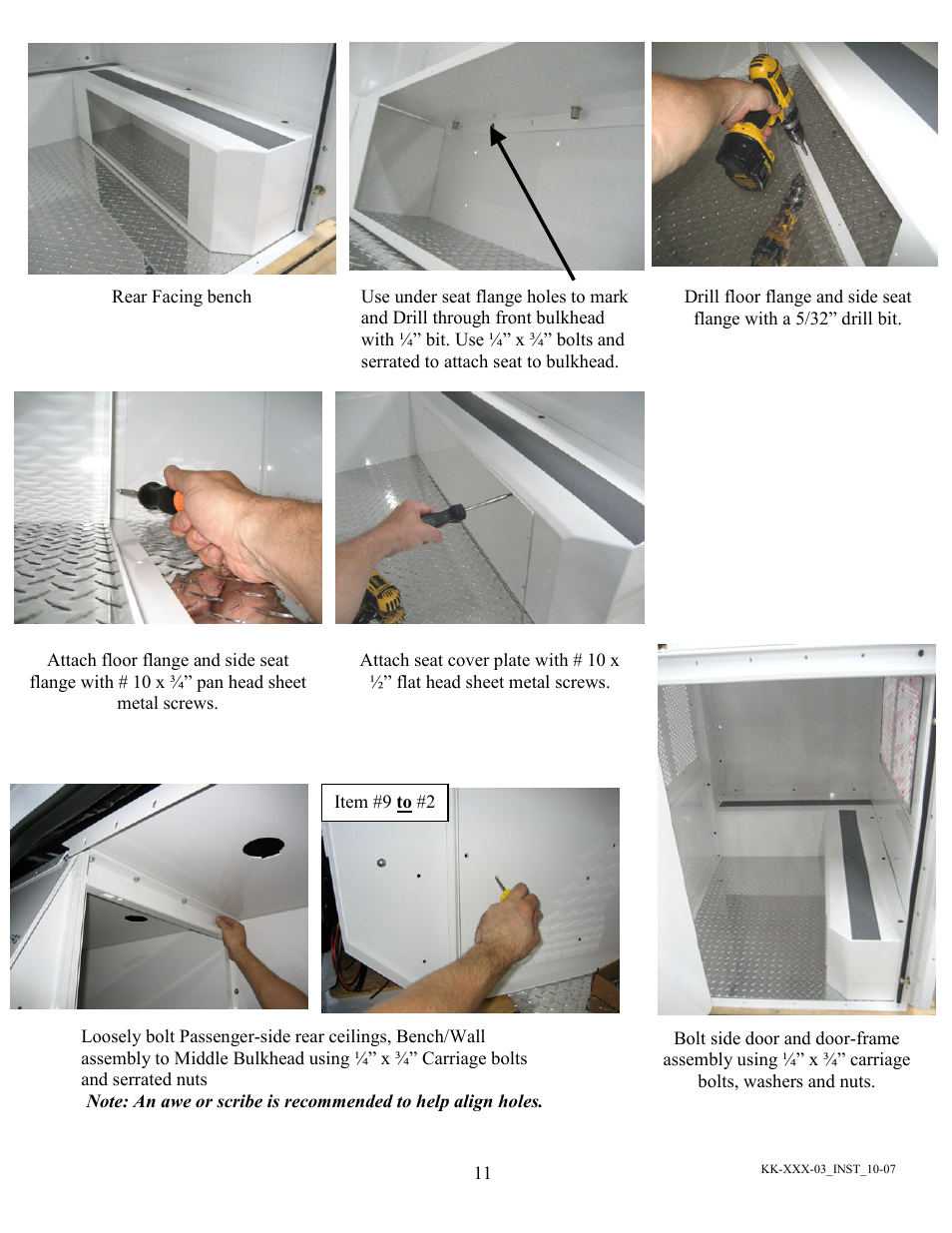 Havis-Shields Kwik-Kit KK-100-03 User Manual | Page 11 / 20