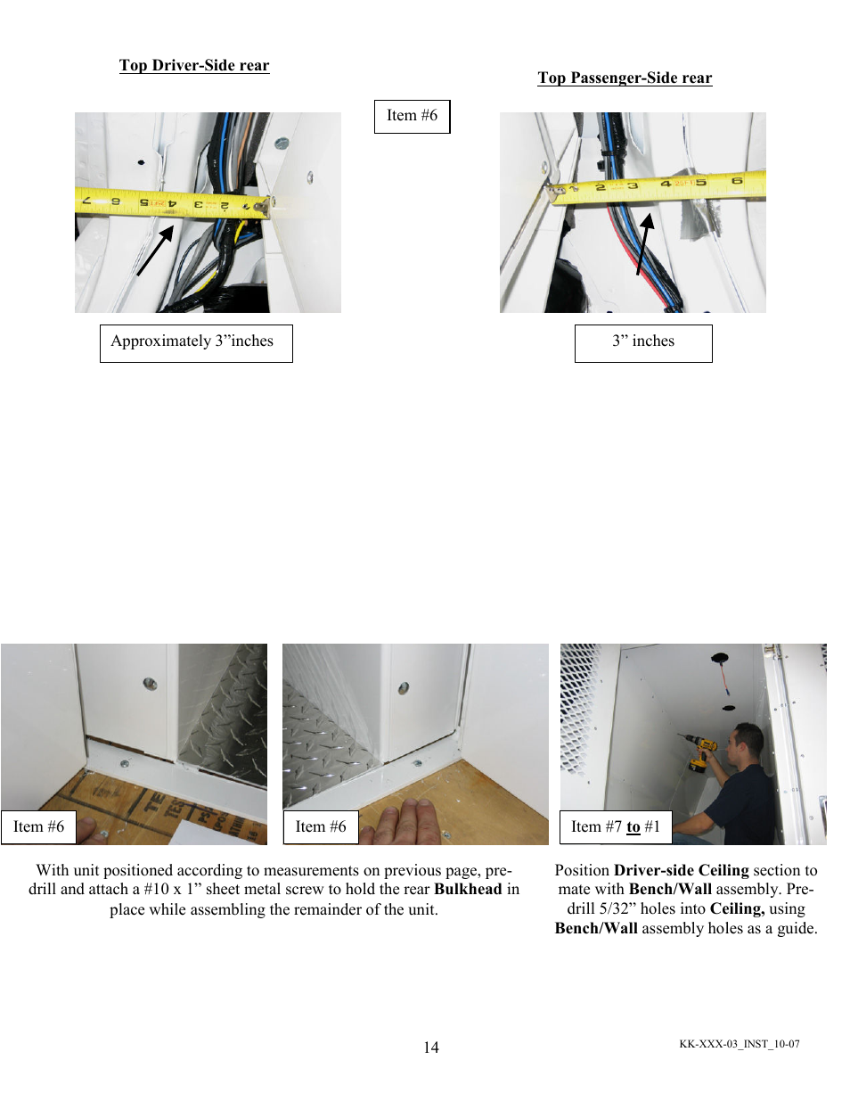 Havis-Shields Kwik-Kit KK-100-03 User Manual | Page 14 / 20