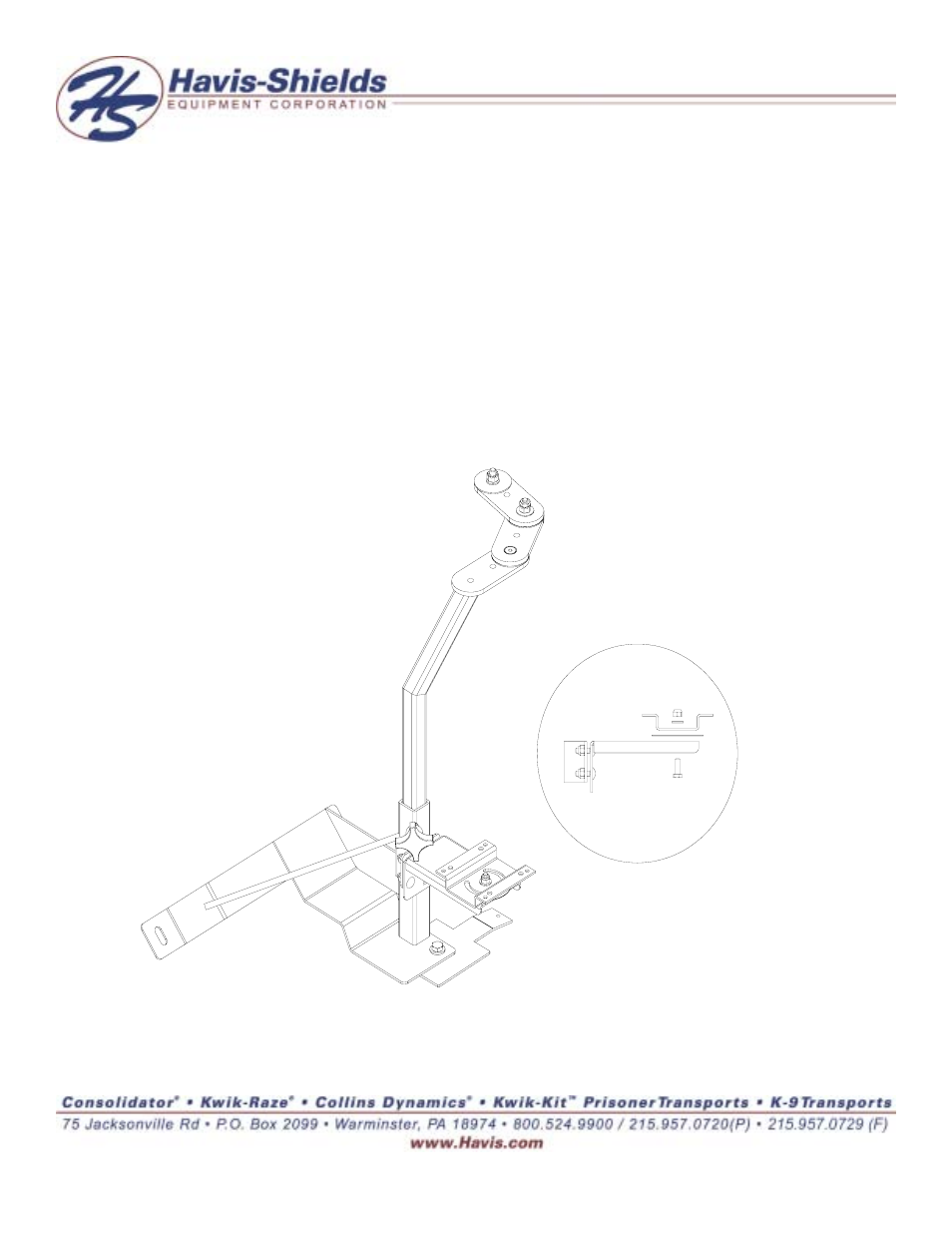 Havis-Shields Havis TCB Series C-3413 User Manual | 1 page
