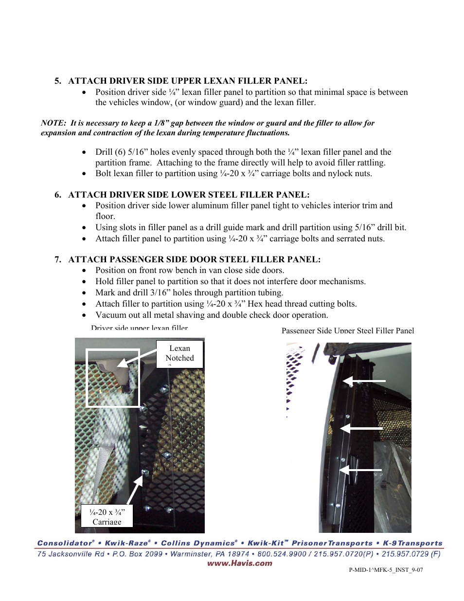 Havis-Shields P-MFK-5 User Manual | Page 4 / 4