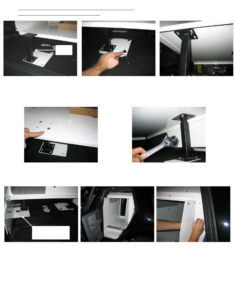 Havis-Shields K9/Prisoner Transportation System KK-K9-F14-K-PT User Manual | Page 5 / 9