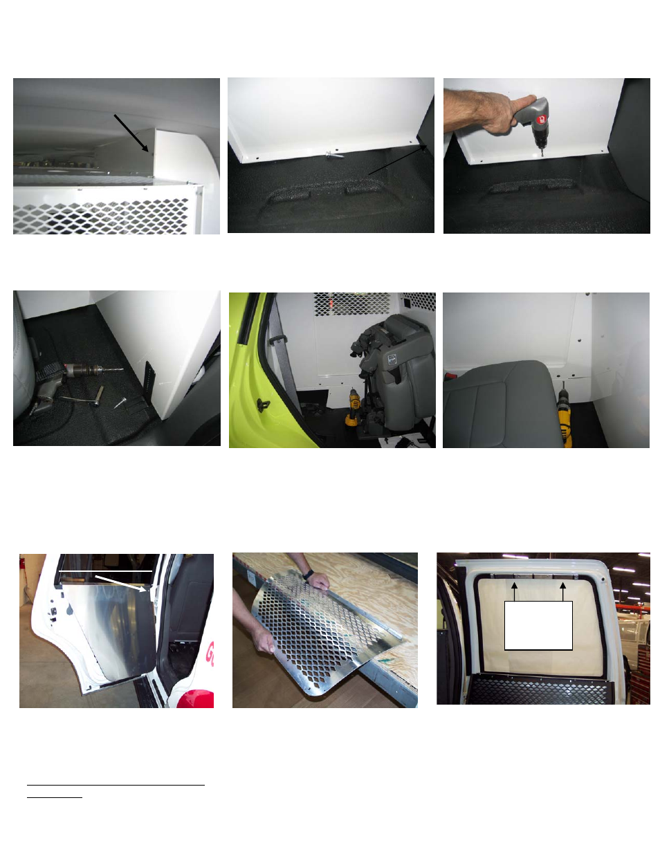 Havis-Shields K9/Prisoner Transportation System KK-K9-F14-K-PT User Manual | Page 8 / 9