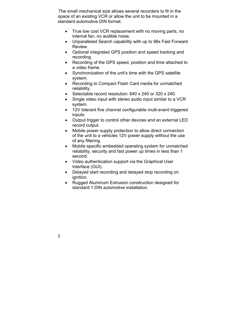 Havis-Shields PT-VIDEO-MDVR User Manual | Page 8 / 28