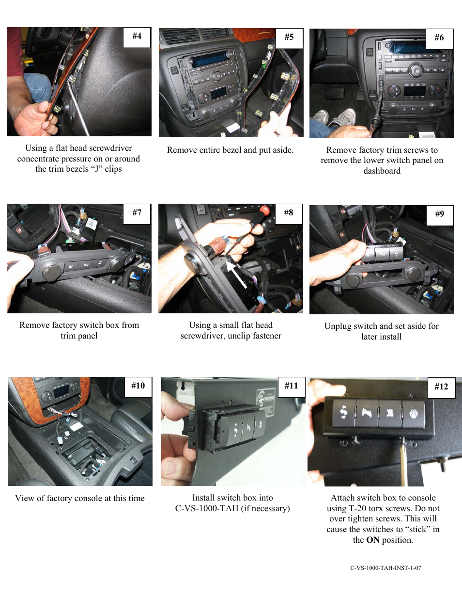 Havis-Shields C-VS-1000-TAH User Manual | Page 3 / 4