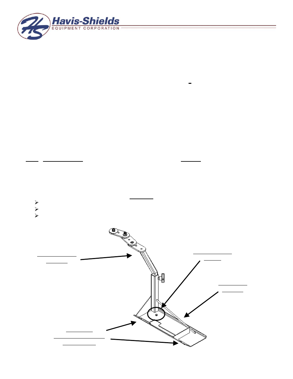 Havis-Shields Telescoping Computer Base C-TCB-17 User Manual | 2 pages