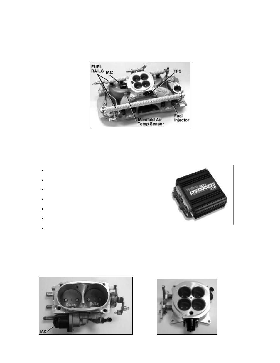 Holley COMMANDER 950 User Manual | Page 6 / 98