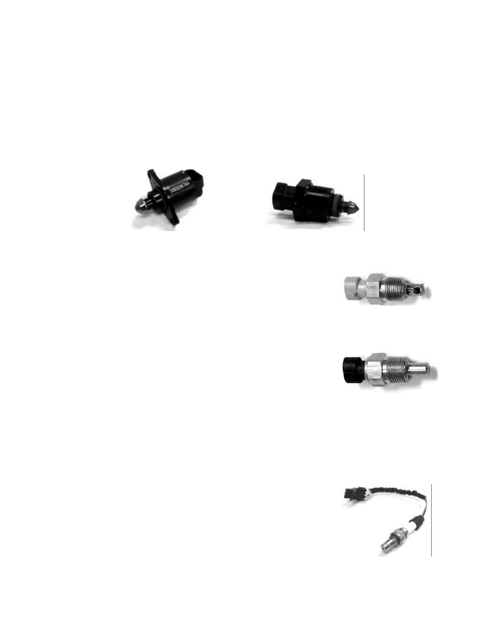9 idle air control valve (iac), 10 manifold air temperature sensor, 11 coolant temperature sensor | 12 oxygen sensor | Holley COMMANDER 950 User Manual | Page 9 / 98