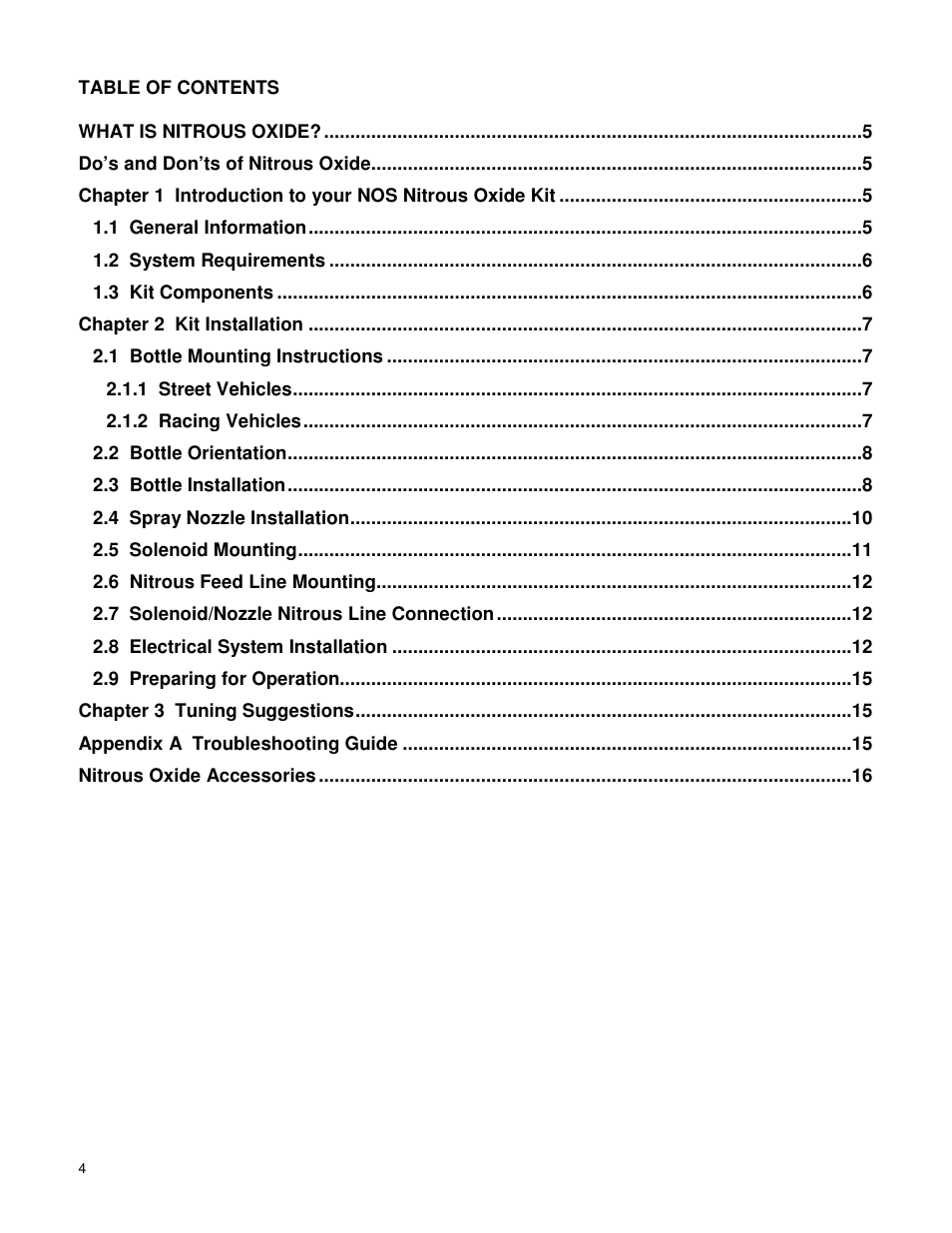 Holley 05177NOS User Manual | Page 4 / 18