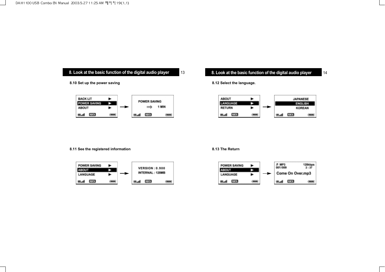 Hyun Won DAH-1100 User Manual | Page 10 / 15