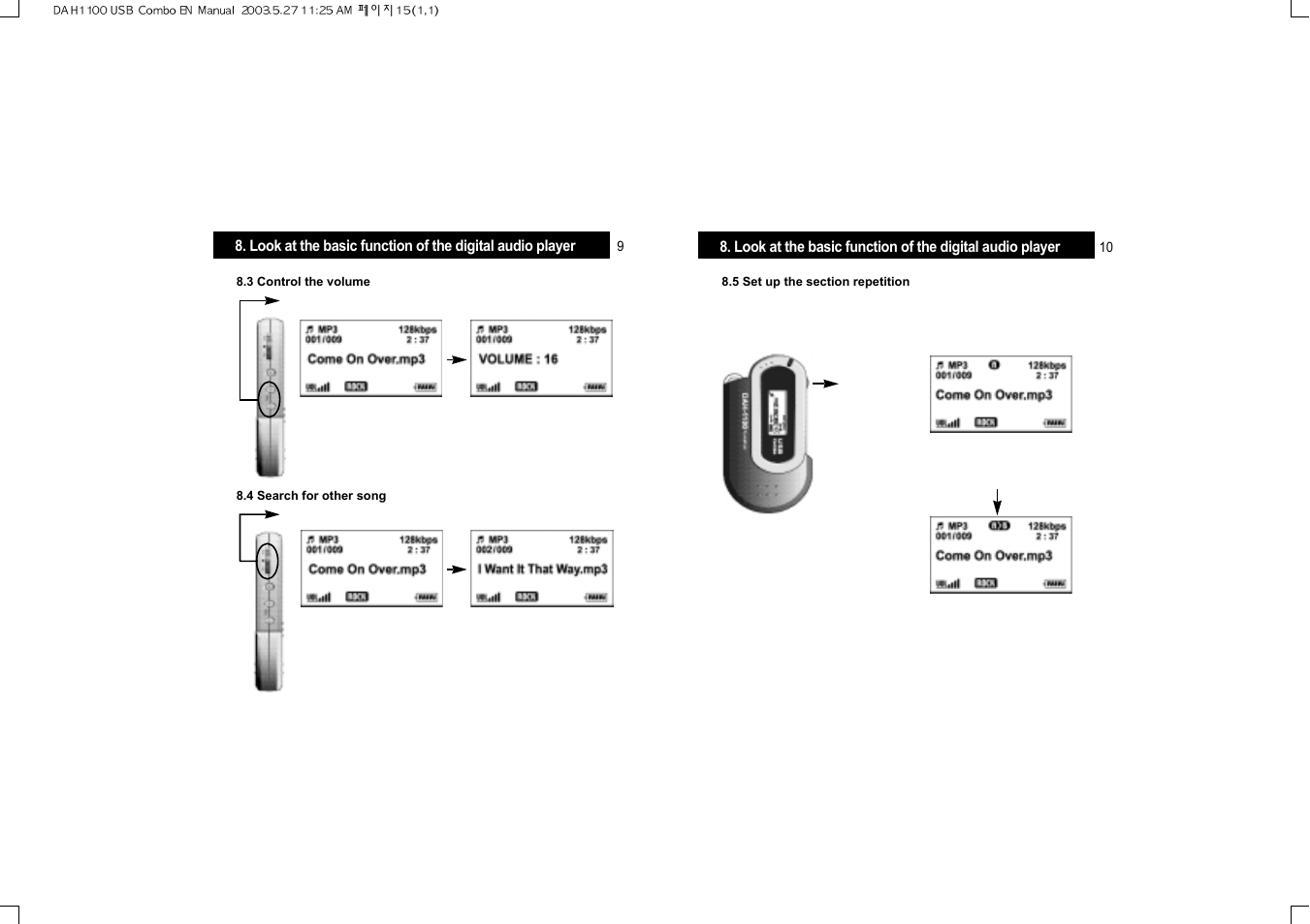 Hyun Won DAH-1100 User Manual | Page 8 / 15