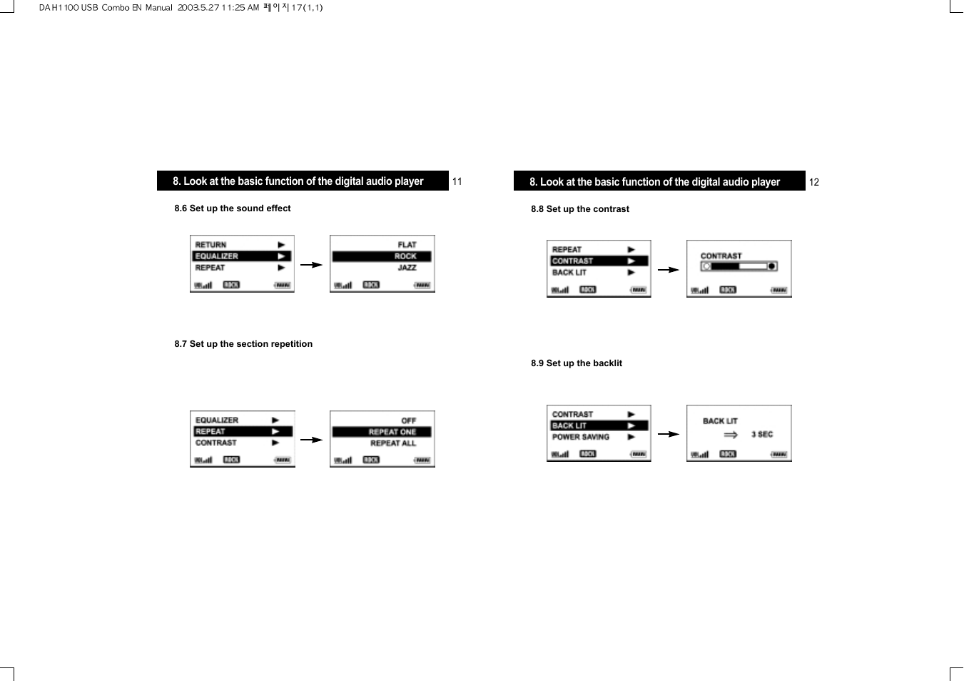 Hyun Won DAH-1100 User Manual | Page 9 / 15