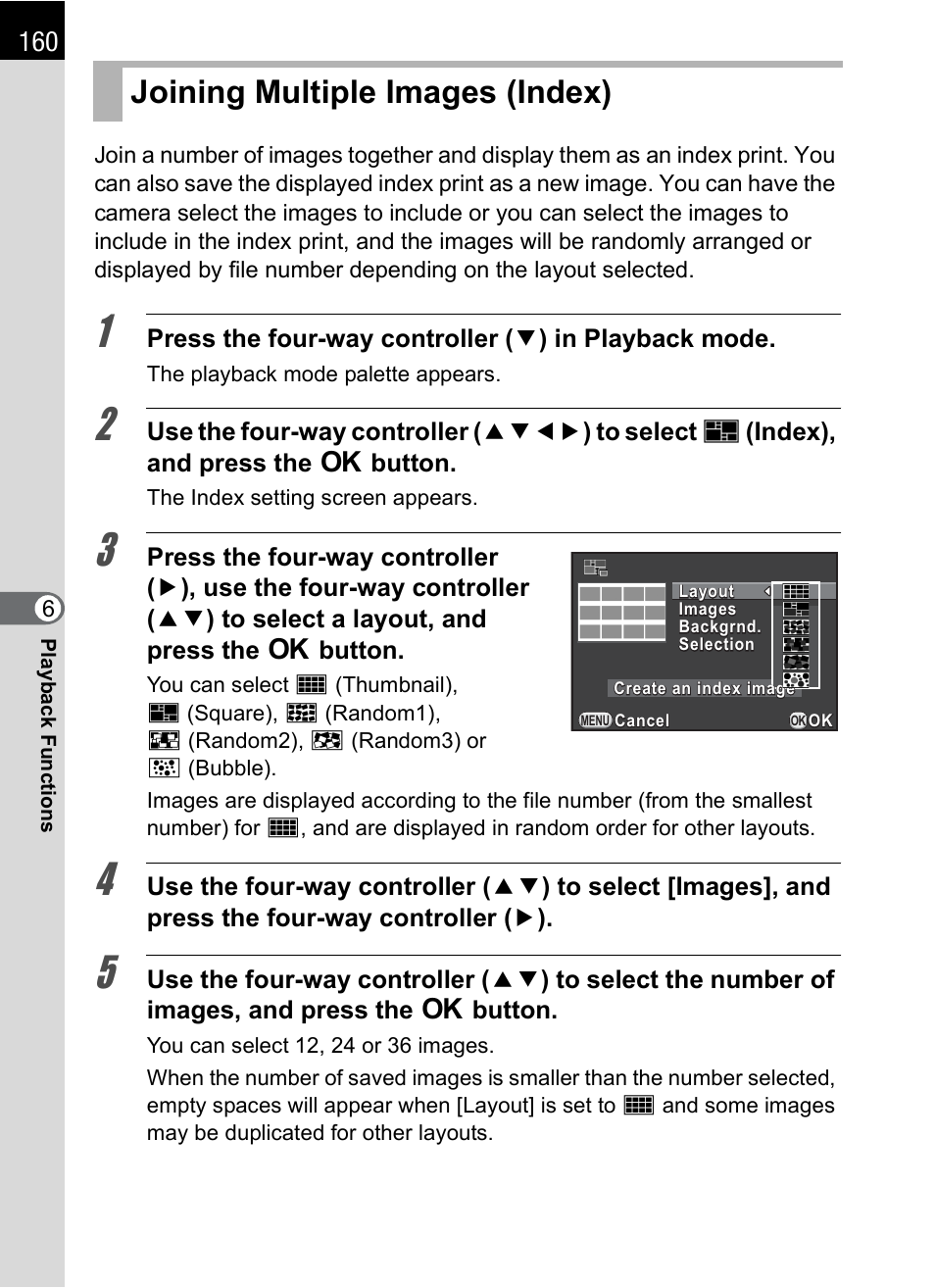 Joining multiple images (index), P.160 | Hoya H01-201106 User Manual | Page 162 / 258