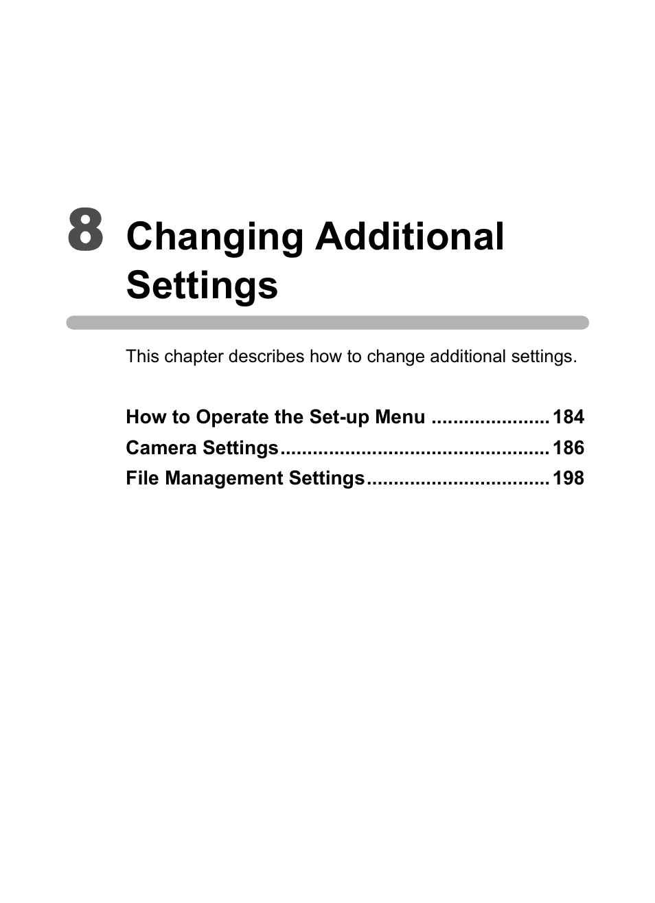 8 changing additional settings, Changing additional settings | Hoya H01-201106 User Manual | Page 185 / 258