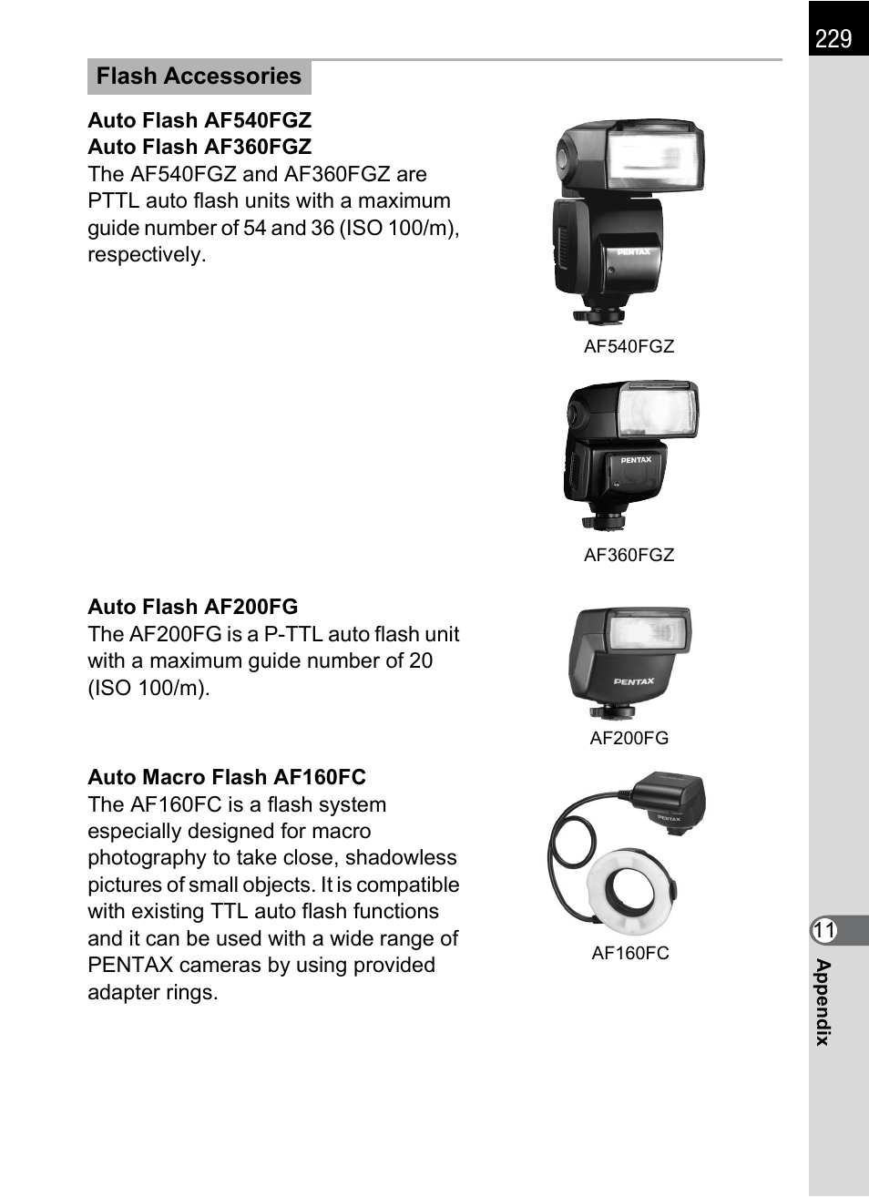Hoya H01-201106 User Manual | Page 231 / 258