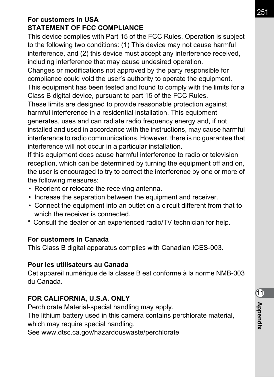 Hoya H01-201106 User Manual | Page 253 / 258