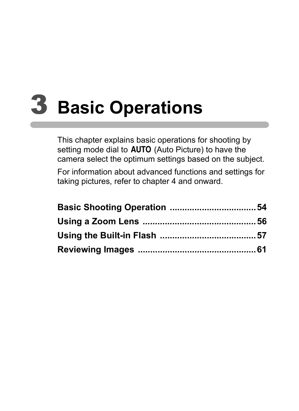 3 basic operations, Basic operations | Hoya H01-201106 User Manual | Page 55 / 258