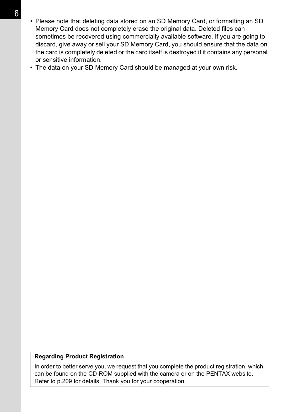 Hoya H01-201106 User Manual | Page 8 / 258