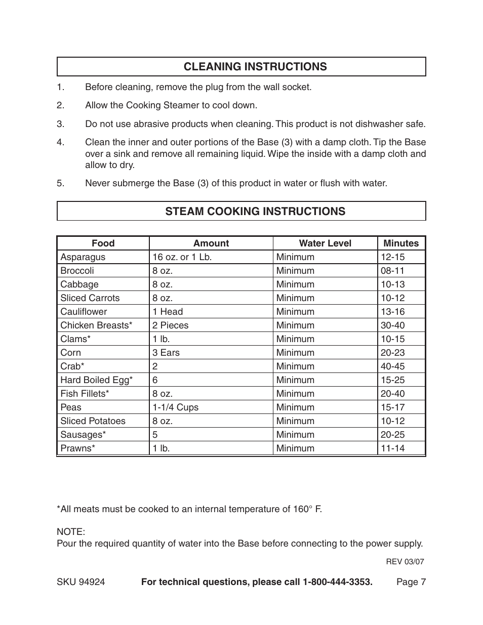 Harbor Freight Tools 94924 User Manual | Page 7 / 10